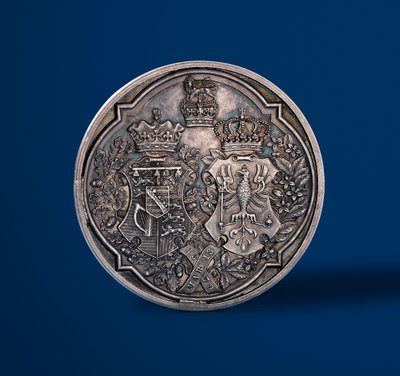 Medal Commemorating the Marriage of the Duke of Connaught and Princess Louise of Prussia, 1879 by Alfred and Wyon, Joseph Shephard Wyon